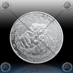 1oz NOVA ZELANDIJA 1 Dollar 2021 (The Lord of the Rings™- Frodo™) BU